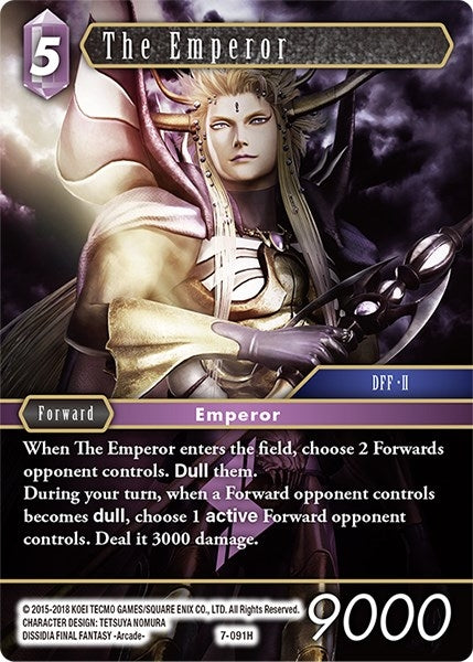 Image for The Emperor (Opus VII) (7-091H) - Final Fantasy TCG