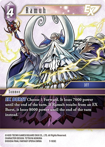 Image for Ramuh EX (Opus VII) (7-103C) - Final Fantasy TCG