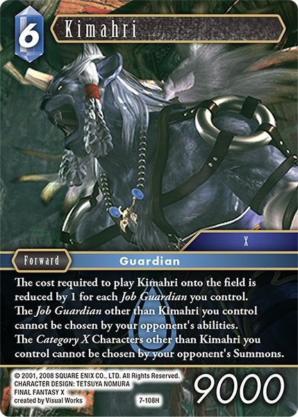 Image for Kimahri (Opus VII) (7-108H) - Final Fantasy TCG