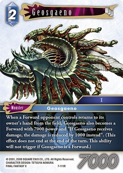 Image for Geosgaeno (Opus VII) (7-111R) - Final Fantasy TCG