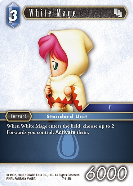Image for White Mage (Opus VII) (7-112R) - Final Fantasy TCG