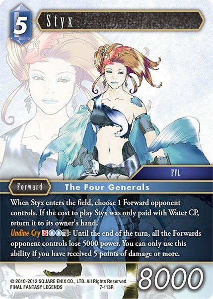 Image for Styx (Opus VII) (7-113R) - Final Fantasy TCG