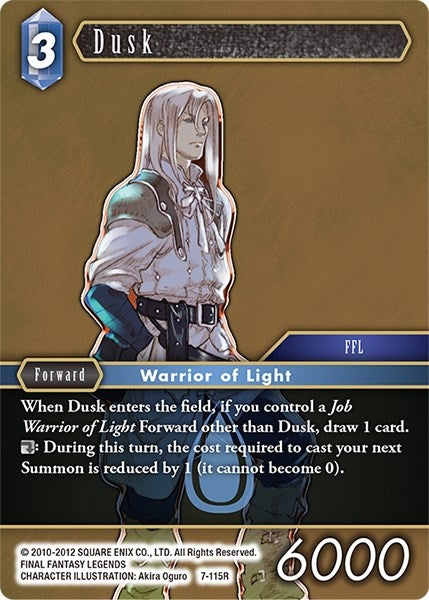 Image for Dusk (Opus VII) (7-115R) - Final Fantasy TCG