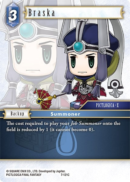 Image for Braska (Opus VII) (7-121C) - Final Fantasy TCG