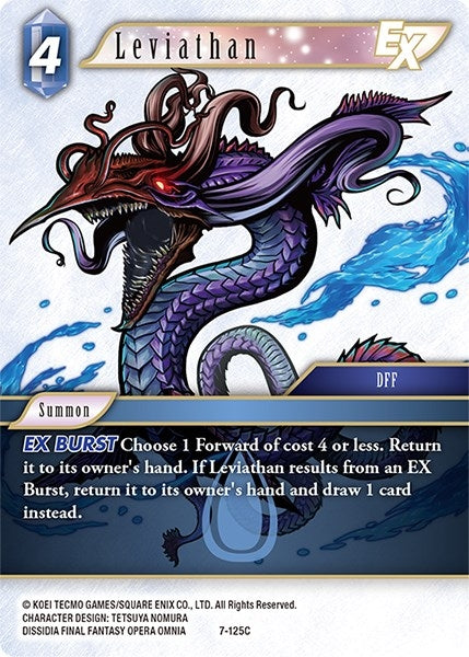 Image for Leviathan EX (Opus VII) (7-125C) - Final Fantasy TCG