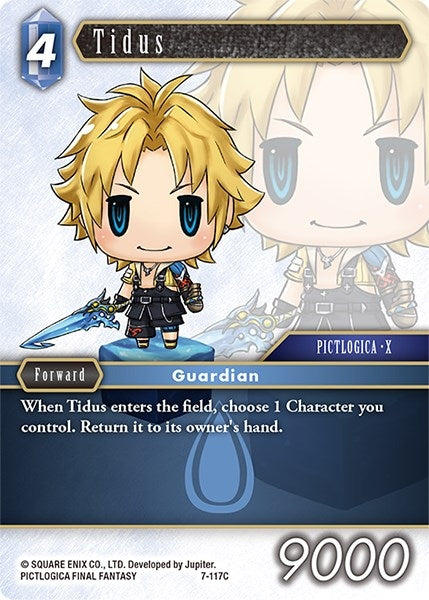 Image for Tidus (7-117C) (Opus VII) (7-117C) - Final Fantasy TCG
