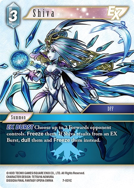 Image for Shiva EX (Opus VII) (7-031C) - Final Fantasy TCG
