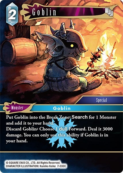 Image for Goblin (Opus VII) (7-030C) - Final Fantasy TCG