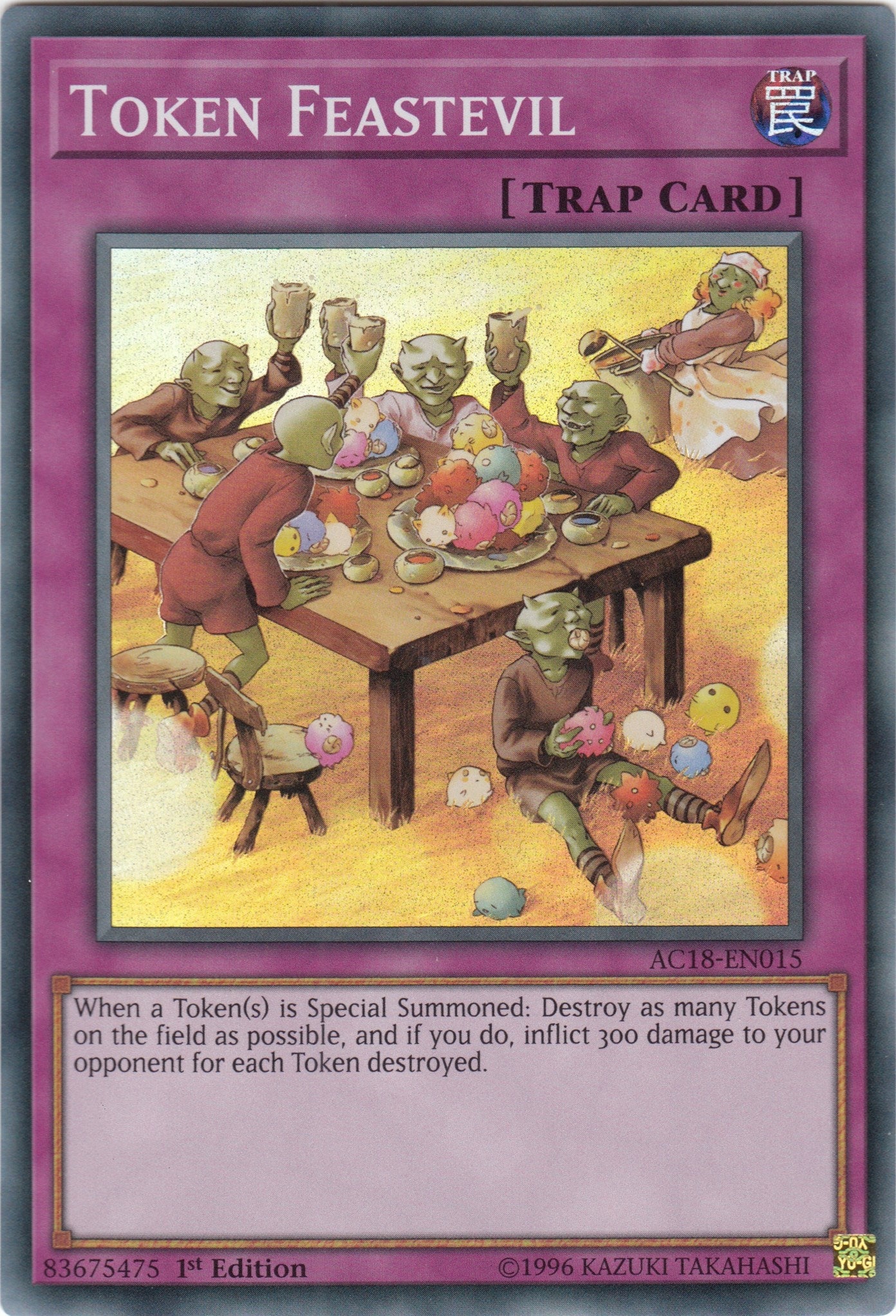 Image for Token Feastevil (Advent Calendar 2018) (AC18-EN015) - YuGiOh