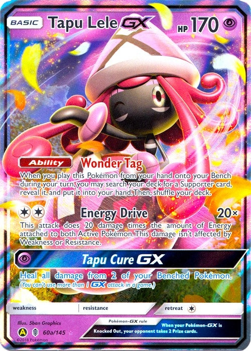 Image for Tapu Lele GX - 60a/145 (Alternate Art Promos) (060a/145) - Pokemon