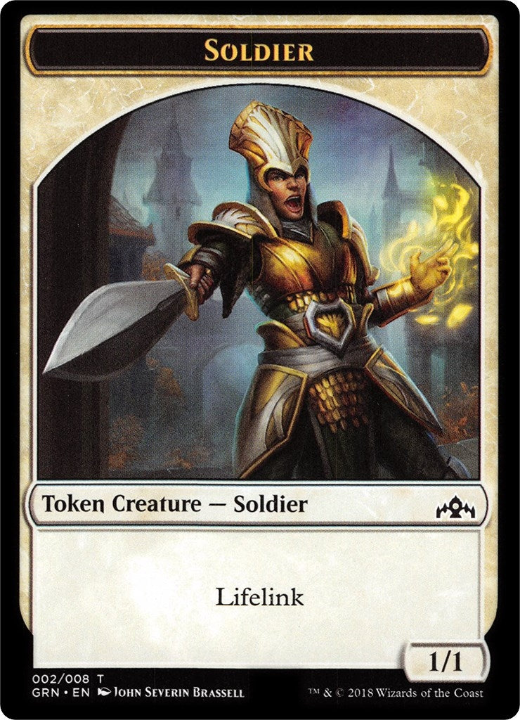 Image for Soldier (002) // Goblin Token (Guilds of Ravnica: Guild Kits) (2 // 4) - Magic: The Gathering