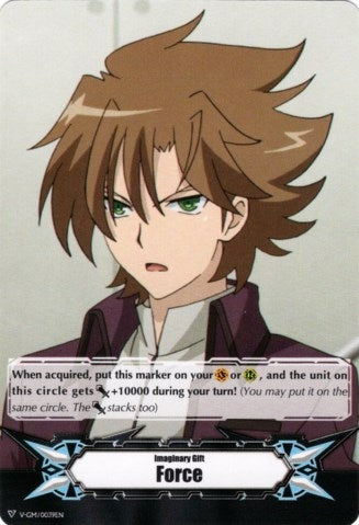 Image for Imaginary Gift [Force] - Toshiki Kai (V-GM/0039EN) (Gift Markers) (V-GM/0039EN) - Cardfight Vanguard