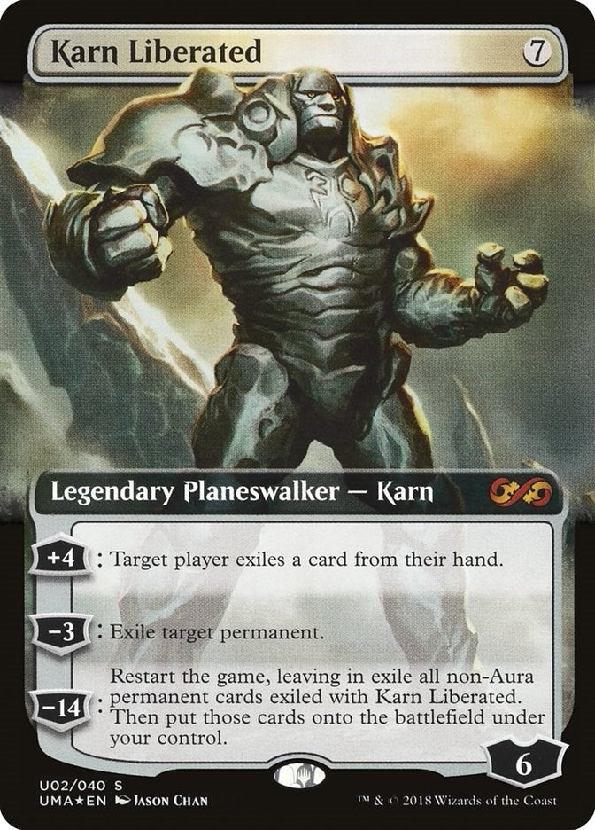 Image for Karn Liberated (Ultimate Masters: Box Toppers) (U02) - Magic: The Gathering