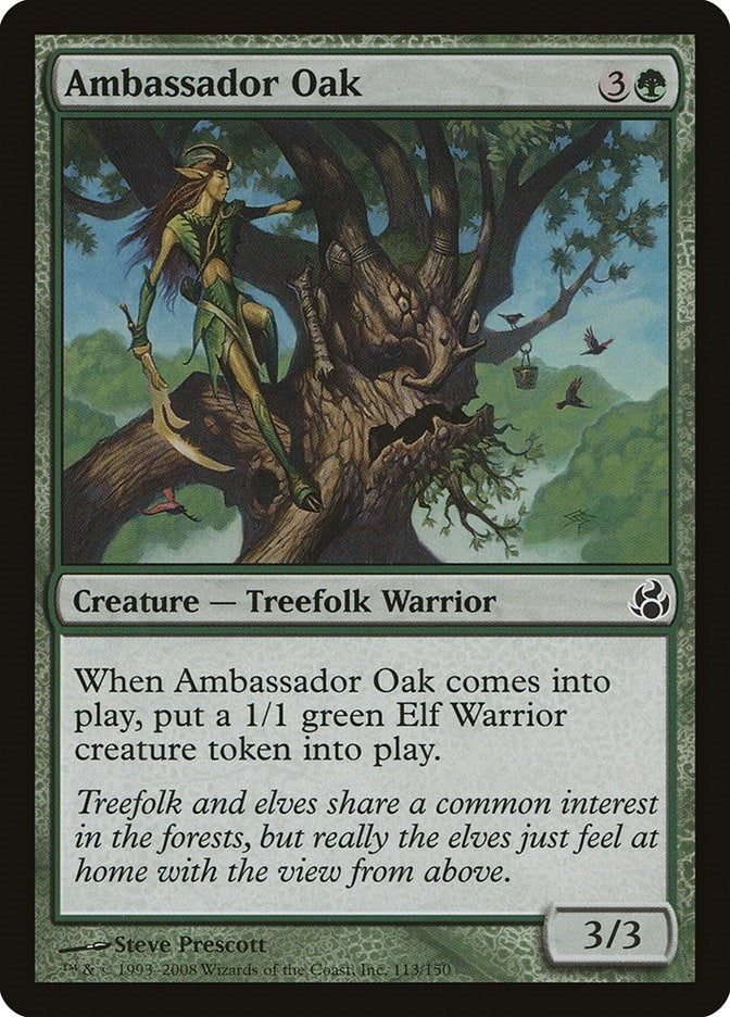 Image for Ambassador Oak (Morningtide) (113) - Magic: The Gathering