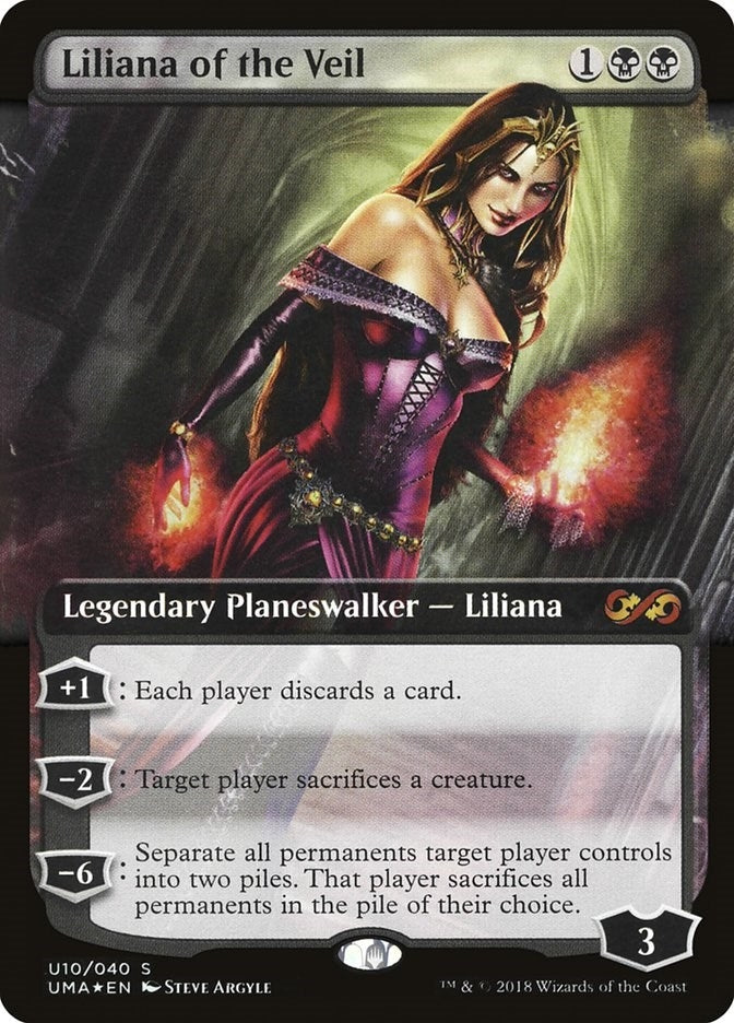 Image for Liliana of the Veil (Ultimate Masters: Box Toppers) (U10) - Magic: The Gathering