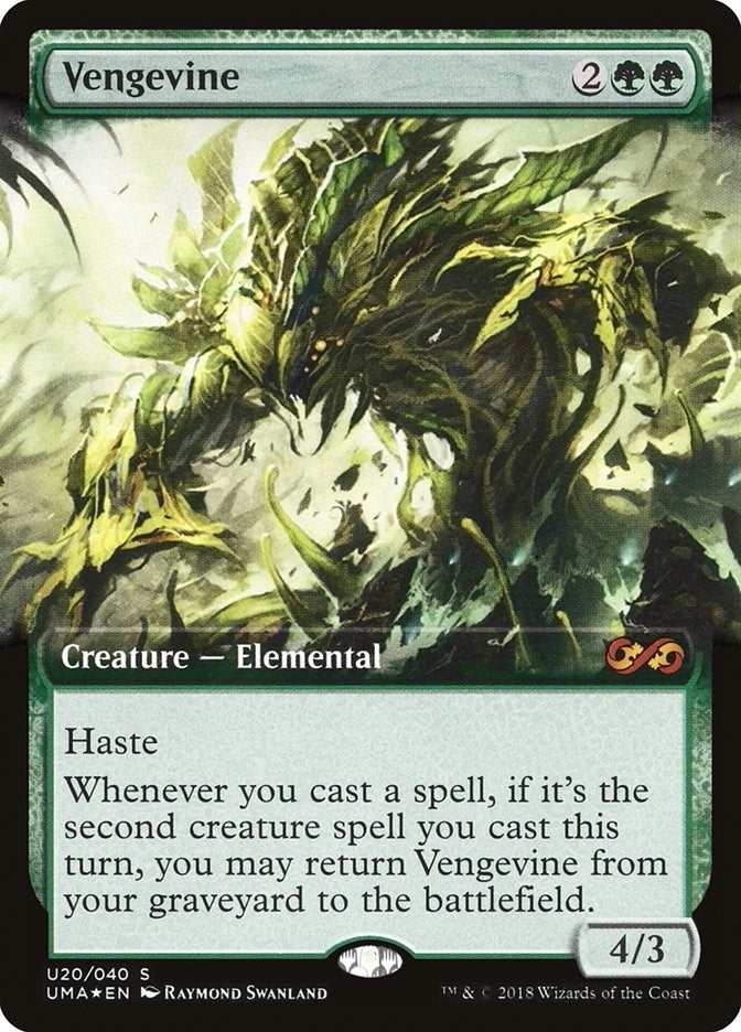 Image for Vengevine (Ultimate Masters: Box Toppers) (U20) - Magic: The Gathering