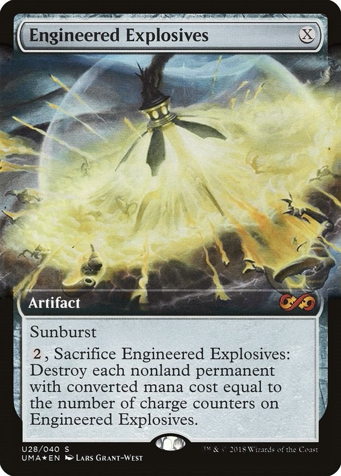 Image for Engineered Explosives (Ultimate Masters: Box Toppers) (U28) - Magic: The Gathering