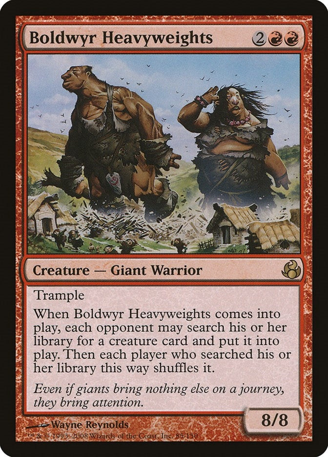 Image for Boldwyr Heavyweights (Morningtide) (85) - Magic: The Gathering