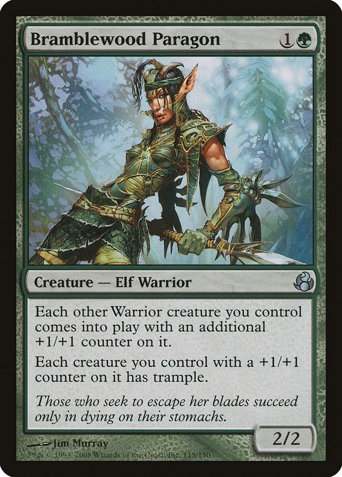 Image for Bramblewood Paragon (Morningtide) (115) - Magic: The Gathering