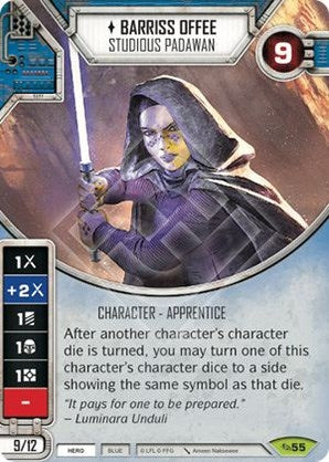 Image for Barriss Offee (Across the Galaxy) (55) - Star Wars: Destiny