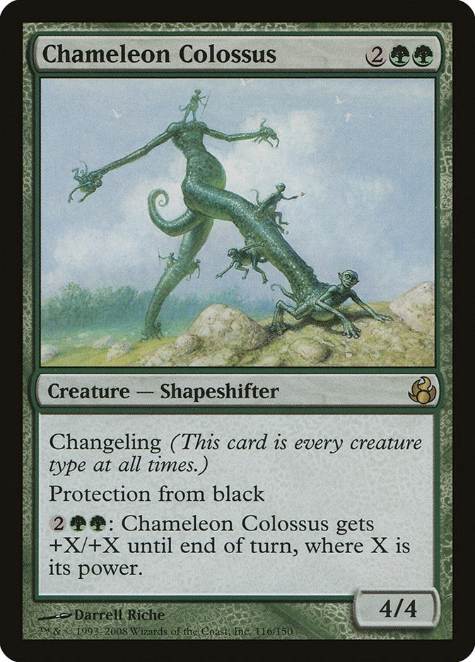 Image for Chameleon Colossus (Morningtide) (116) - Magic: The Gathering