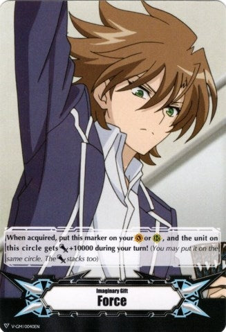 Image for Imaginary Gift [Force] - Toshiki Kai (V-GM/0040EN) (Gift Markers) (V-GM/0040EN) - Cardfight Vanguard