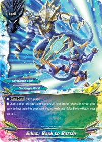 Image for Edict: Back to Battle (S-Promo Cards) (S-PR/013EN) - Future Card BuddyFight