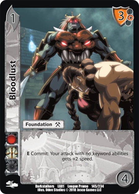 Image for Bloodlust (Capcom Casual League Kit) (145) - UniVersus