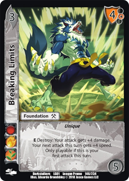 Image for Breaking Limits (Capcom Casual League Kit) (146) - UniVersus