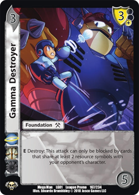 Image for Gamma Destroyer (Capcom Casual League Kit) (167) - UniVersus
