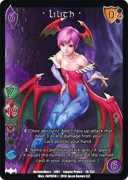 Image for Lilith* (Capcom Casual League Kit) (19) - UniVersus