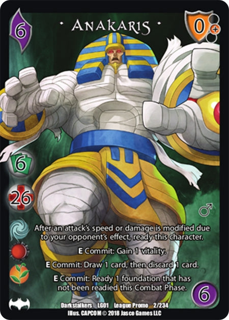 Image for Anakaris* (Capcom Casual League Kit) (2) - UniVersus