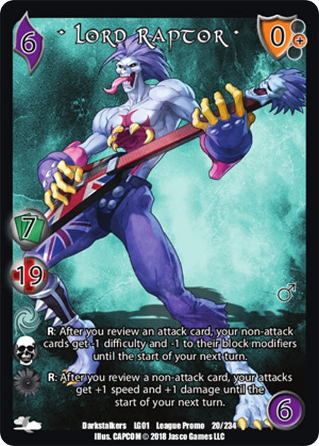 Image for Lord Raptor* (Capcom Casual League Kit) (20) - UniVersus