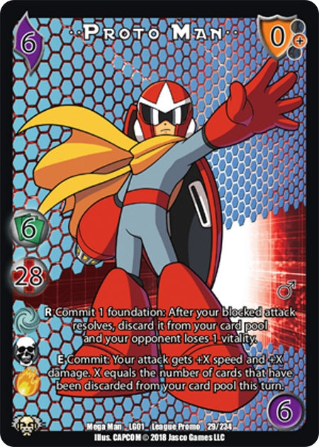 Image for Proto Man** (Capcom Casual League Kit) (29) - UniVersus