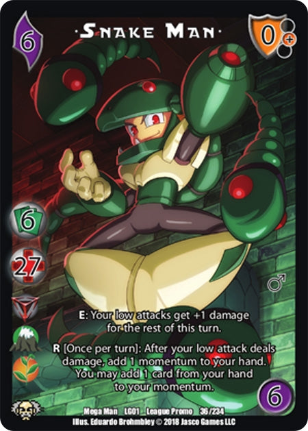 Image for Snake Man* (Capcom Casual League Kit) (36) - UniVersus
