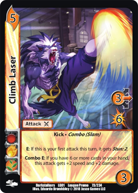 Image for Climb Laser (Capcom Casual League Kit) (73) - UniVersus