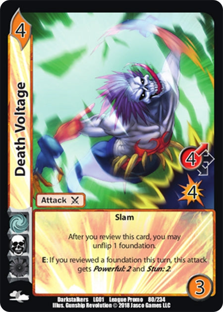 Image for Death Voltage (Capcom Casual League Kit) (80) - UniVersus