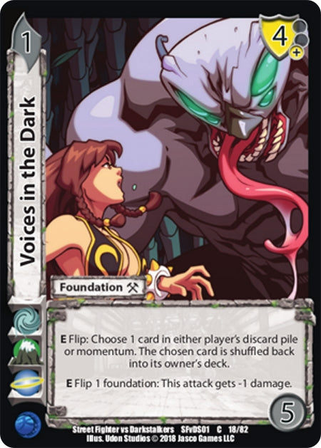 Image for Voices in the Dark (Street Fighter vs. Darkstalkers) (18) - UniVersus