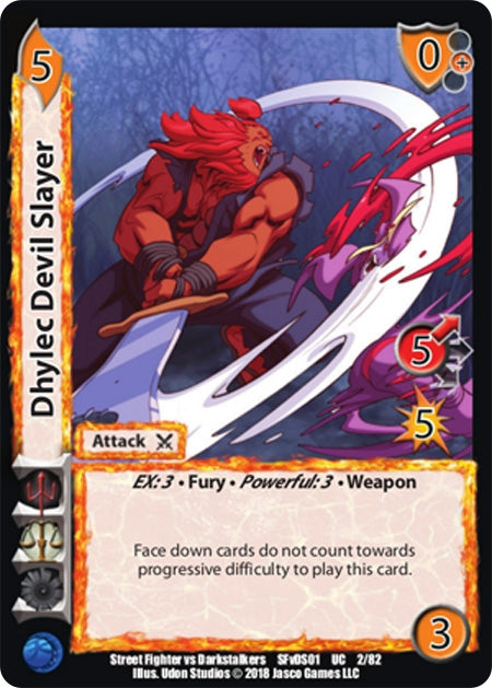 Image for Dhylec Devil Slayer (Street Fighter vs. Darkstalkers) (2) - UniVersus