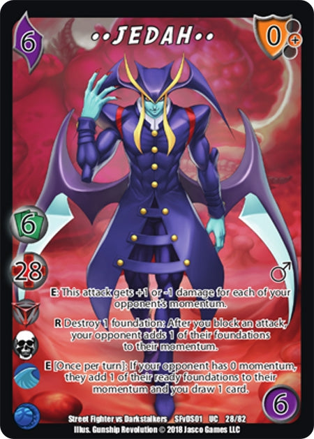 Image for Jedah** (Street Fighter vs. Darkstalkers) (28) - UniVersus