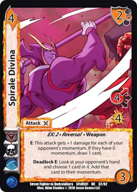 Image for Spirale Divina (Street Fighter vs. Darkstalkers) (32) - UniVersus