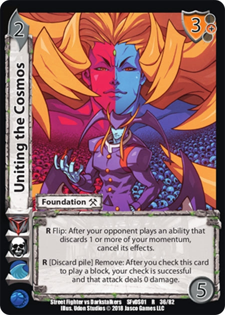 Image for Uniting the Cosmos (Street Fighter vs. Darkstalkers) (36) - UniVersus