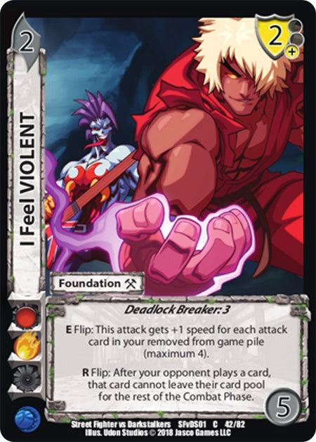 Image for I Feel VIOLENT (Street Fighter vs. Darkstalkers) (42) - UniVersus
