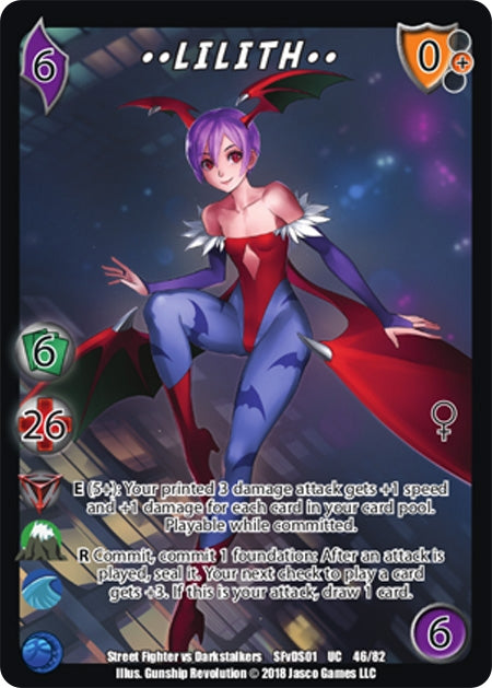 Image for Lilith** (Street Fighter vs. Darkstalkers) (46) - UniVersus