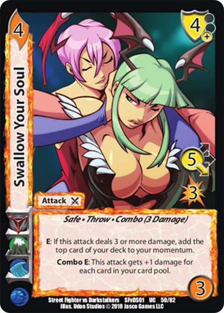 Image for Swallow Your Soul (Street Fighter vs. Darkstalkers) (50) - UniVersus