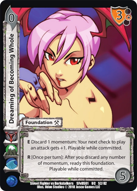 Image for Dreaming of Becoming Whole (Street Fighter vs. Darkstalkers) (52) - UniVersus