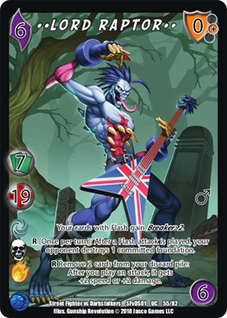 Image for Lord Raptor** (Street Fighter vs. Darkstalkers) (55) - UniVersus
