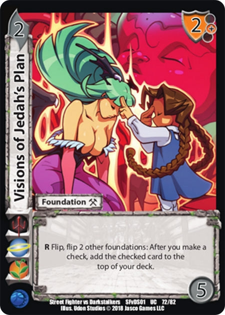 Image for Visions of Jedah's Plan (Street Fighter vs. Darkstalkers) (72) - UniVersus