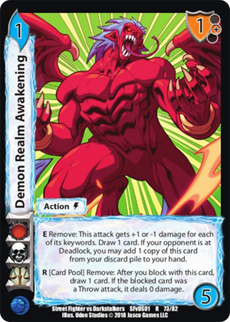 Image for Demon Realm Awakening (Street Fighter vs. Darkstalkers) (73) - UniVersus