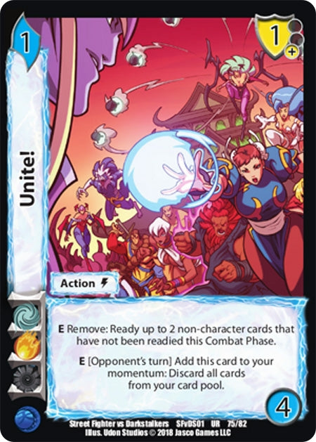 Image for Unite! (Street Fighter vs. Darkstalkers) (75) - UniVersus